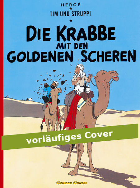 Tim & Struppi Mini: Dir Krabbe mit den goldenen Scheren - Das Cover