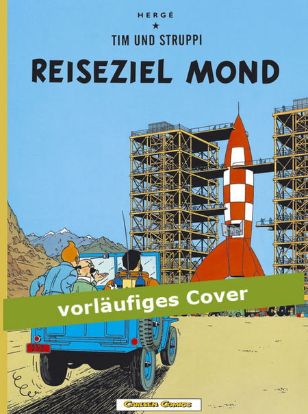 Tim & Struppi Mini: Reiseziel Mond - Das Cover