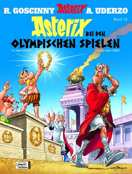 Asterix bei den Olympischen Spielen - Das Cover