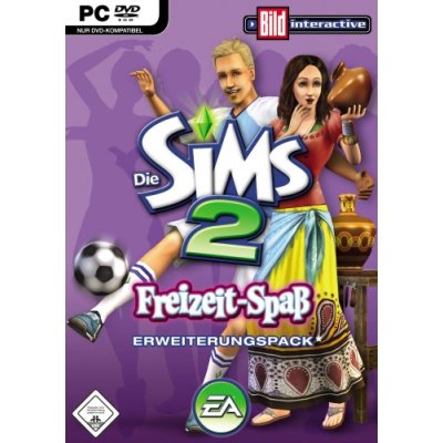 Die Sims 2 - Freizeit Spaß (Add-on)  [PC] - Der Packshot