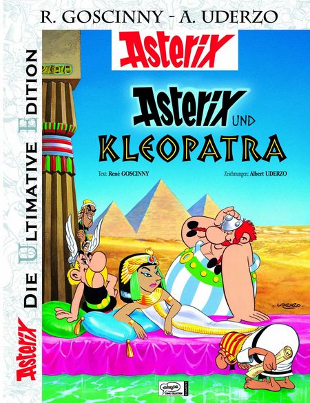 Die ultimative Asterix Edition 6: Asterix und Kleopatra - Das Cover