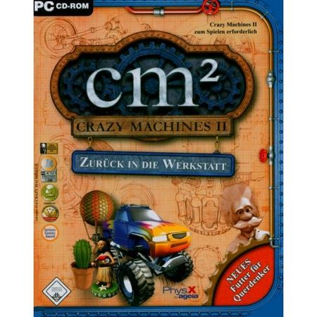 Crazy Machines 2: Zurück in die Werkstatt (Add-on) [PC] - Der Packshot
