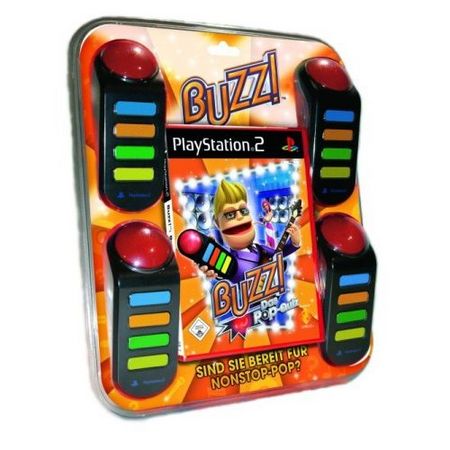 BUZZ - Das Pop-Quiz (mit Buzzer)  [PS2] - Der Packshot