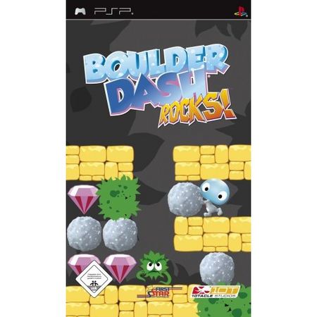 Boulder Dash Rocks [PSP] - Der Packshot