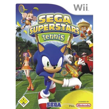 Sega Superstars Tennis  [Wii] - Der Packshot