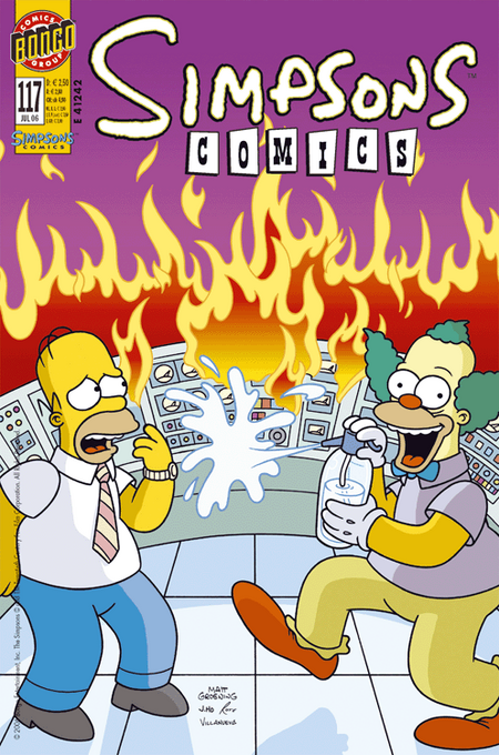 Simpsons 117 - Das Cover