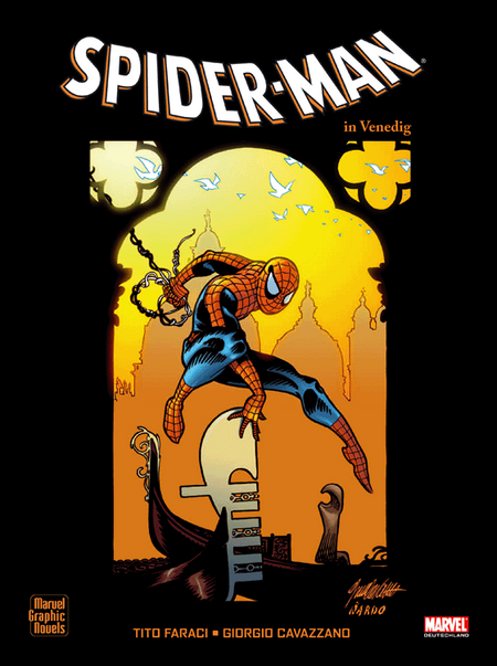 Marvel Graphic Novel 8: Spider-Man in Veneding - Das Cover