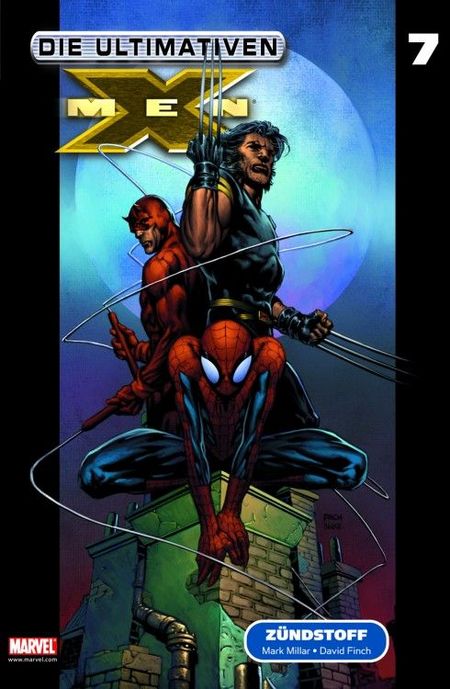 Die ultimativen X-Men Paperback 7: Zündstoff - Das Cover