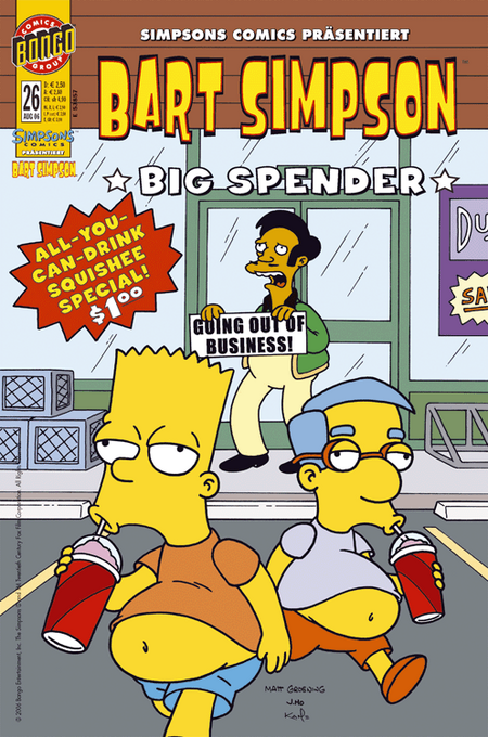 Bart Simpson Comic 26 - Das Cover