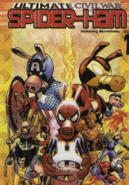 Civil War: Spider-Ham - Das Cover
