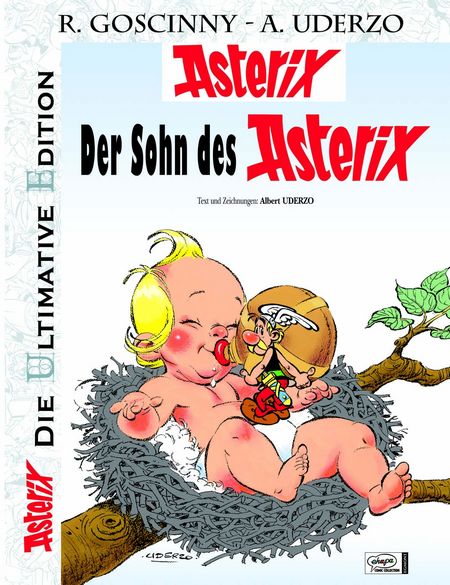 Die ultimative Asterix Edition 27: Der Sohn des Asterix - Das Cover