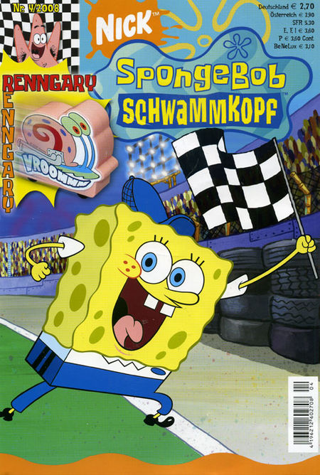 SpongeBob - Schwammkopf 4/2008 - Das Cover