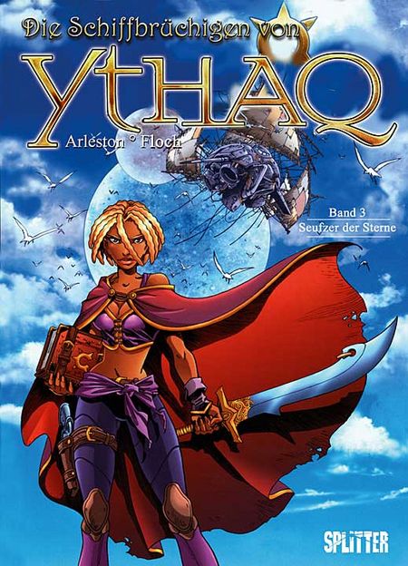 Die Schiffbrüchigen von Ythaq 3: Seufzer der Sterne - Das Cover