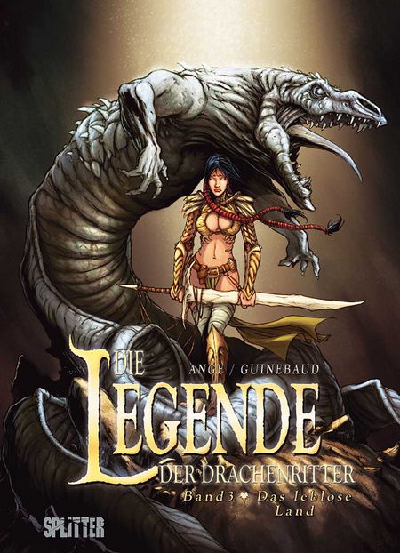 Die Legende der Drachenritter 3: Das leblose Land - Das Cover