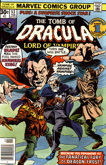 Marvel Horror: Die Gruft von Dracula SC - Das Cover