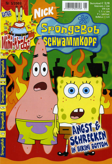 SpongeBob - Schwammkopf 5/2008 - Das Cover
