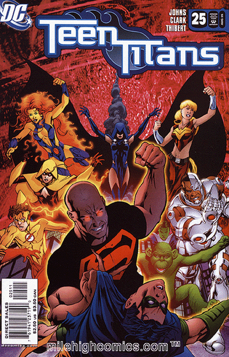 Teen Titans Sonderband 8: Die Insider - Das Cover