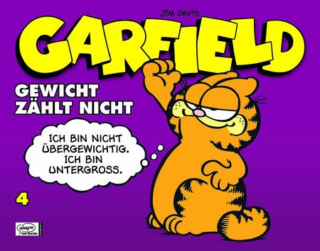 Garfield Geschenkbuch 4: Gewicht zählt nicht - Das Cover