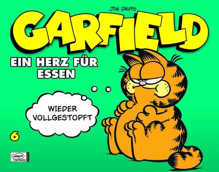 Garfield Geschenkbuch 6: Ein Herz für Essen - Das Cover