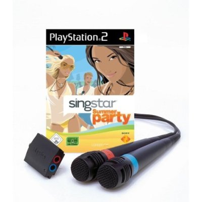 SingStar Summer Party + Mikrofone [PS2] - Der Packshot