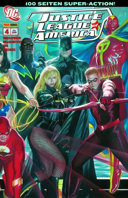 Justice League of America 4: Wachdienst - Das Cover