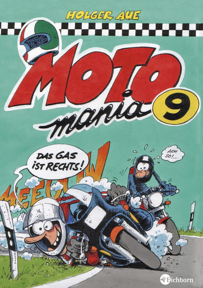 MOTOmania 9: Das Gas ist rechts! - Das Cover