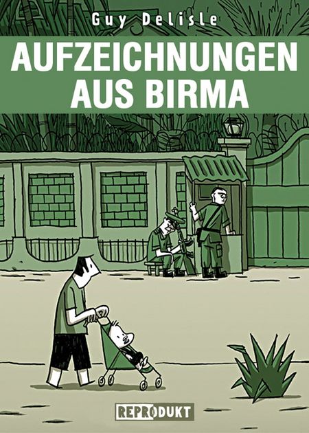 Aufzeichnungen aus Birma - Das Cover