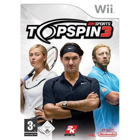 Top Spin 3  [Wii] - Der Packshot