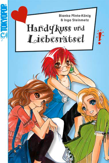 Freche Mädchen - freche Manga!, Handykuss und Liebesrätsel - Das Cover