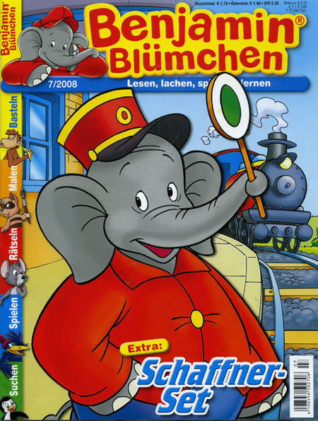 Benjamin Blümchen 7/2008 - Das Cover