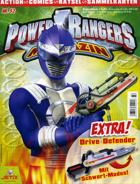 Power Rangers Magazin 32 - Das Cover