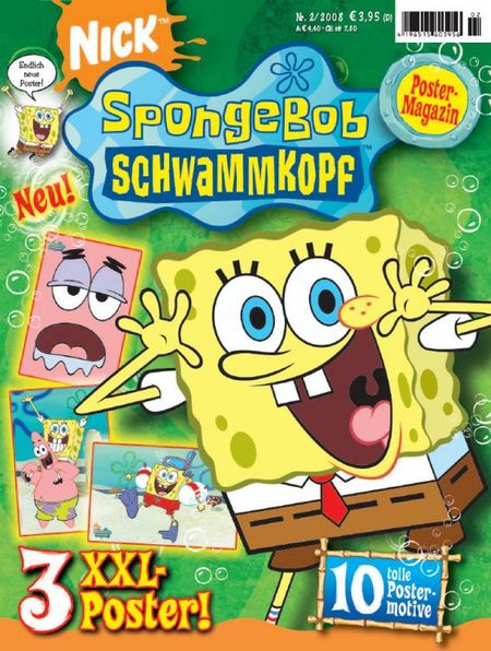 Spongebob Postermagazin 2/2008 - Das Cover
