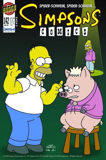 Simpsons Comics 142 - Das Cover
