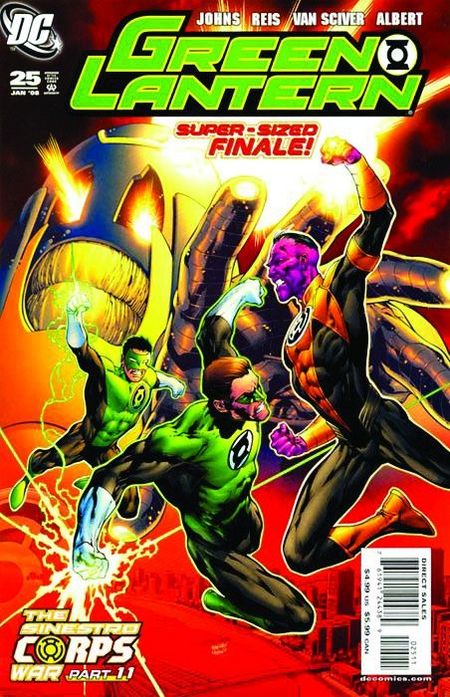 Green Lantern Sonderband 10: Sinestro Corps War 4 - Das Cover