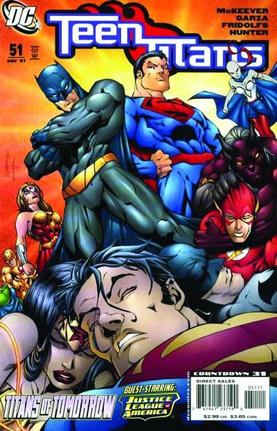 Teen Titans Sonderband 15: Titans von morgen - Das Cover