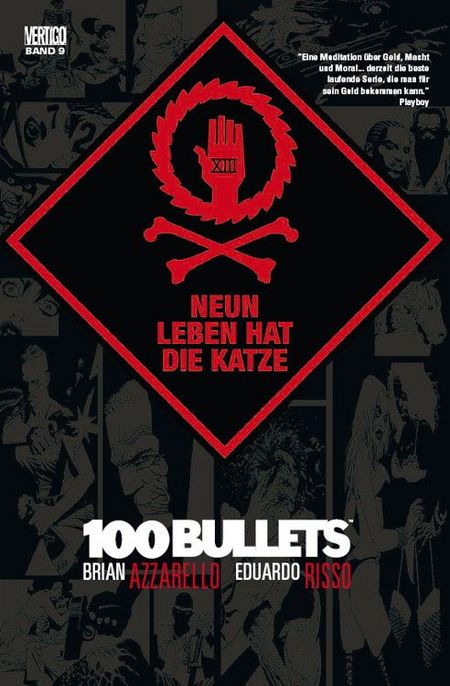 100 Bullets 9: Neun Leben hat die Katze - Das Cover