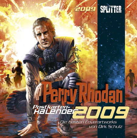 Perry Rhodan Postkarten-Kalender 2009 - Das Cover