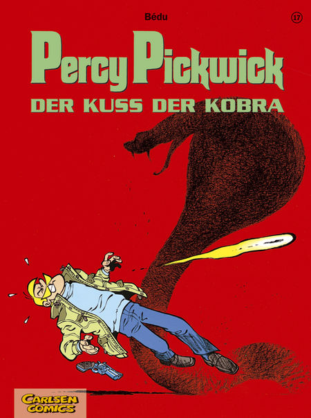 Percy Pickwick 17: Der Kuss der Kobra - Das Cover