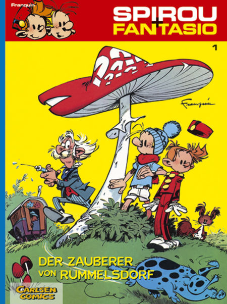Spirou & Fantasio 1: Der Zauberer von Rummelsdorf - Das Cover