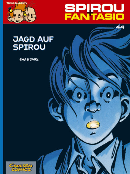 Spirou & Fantasio 44: Jagd auf Spirou - Das Cover