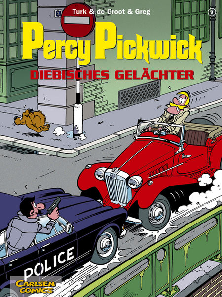 Percy Pickwick 9: Diebisches Gelächter - Das Cover