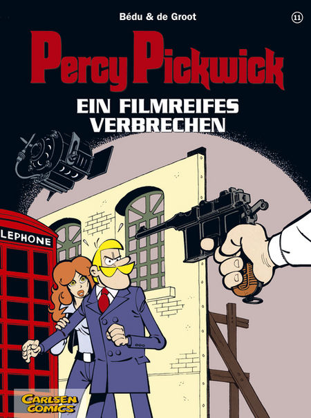 Percy Pickwick 11: Ein filmreifes Verbrechen - Das Cover