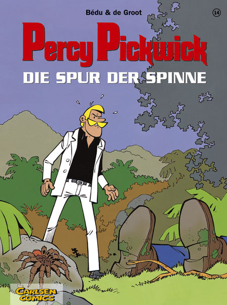 Percy Pickwick 14: Die Spur der Spinne - Das Cover