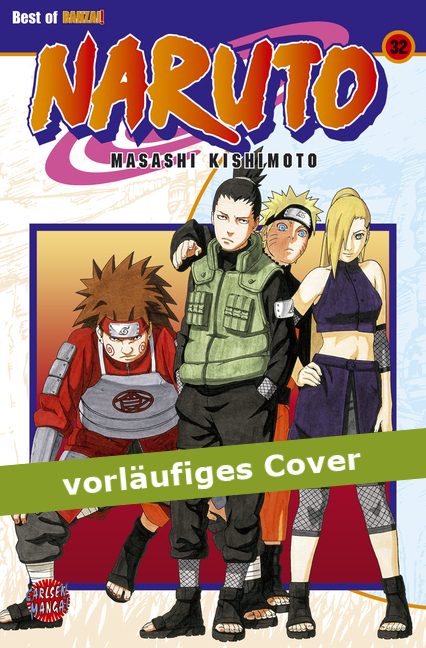 Naruto 32 - Das Cover