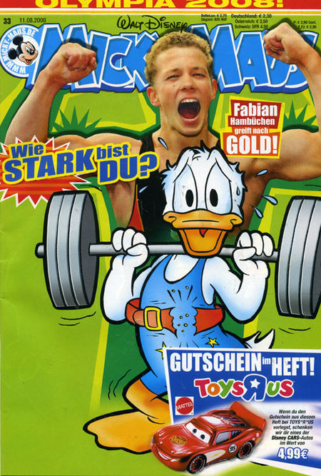 Micky Maus 33/2008 - Das Cover