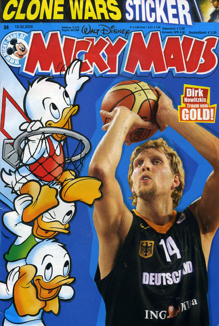 Micky Maus 34/2008 - Das Cover