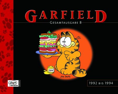 Garfield Gesamtausgabe 8: 1992-1994 - Das Cover