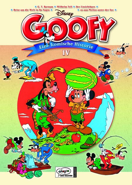 Goofy - Eine komische Historie 4 - Das Cover
