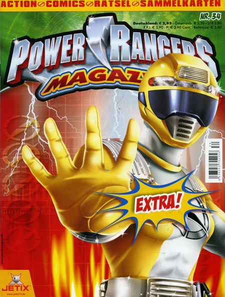 Power Rangers Magazin 34 - Das Cover