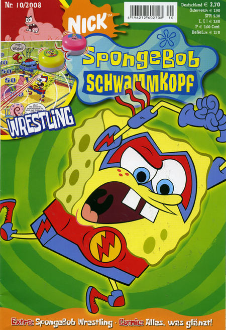 SpongeBob - Schwammkopf 10/2008 - Das Cover
